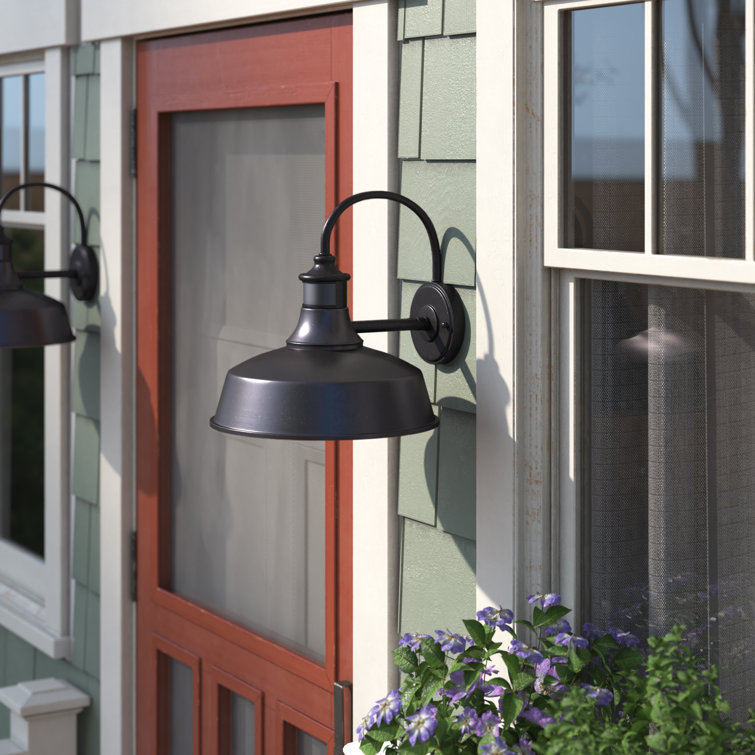 Andover Mills™ Gunnora Outdoor Barn Light with Dusk to Dawn & Reviews